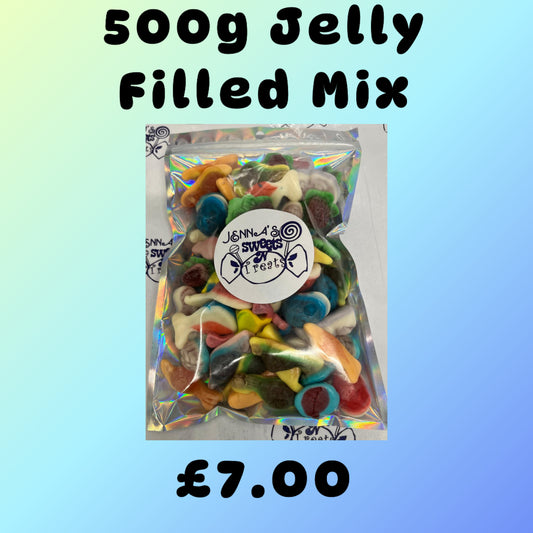 Jelly filled mix (500g)