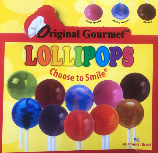 Original gourmet lollipops (American)