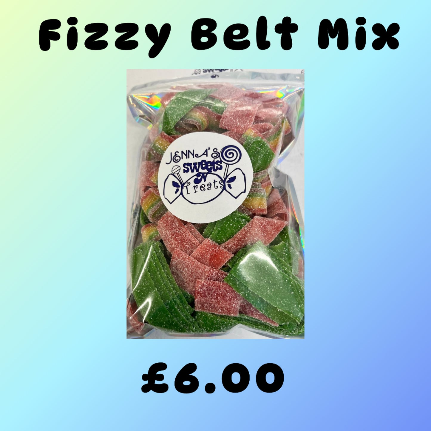 Fizzy Belt Mix (500g)